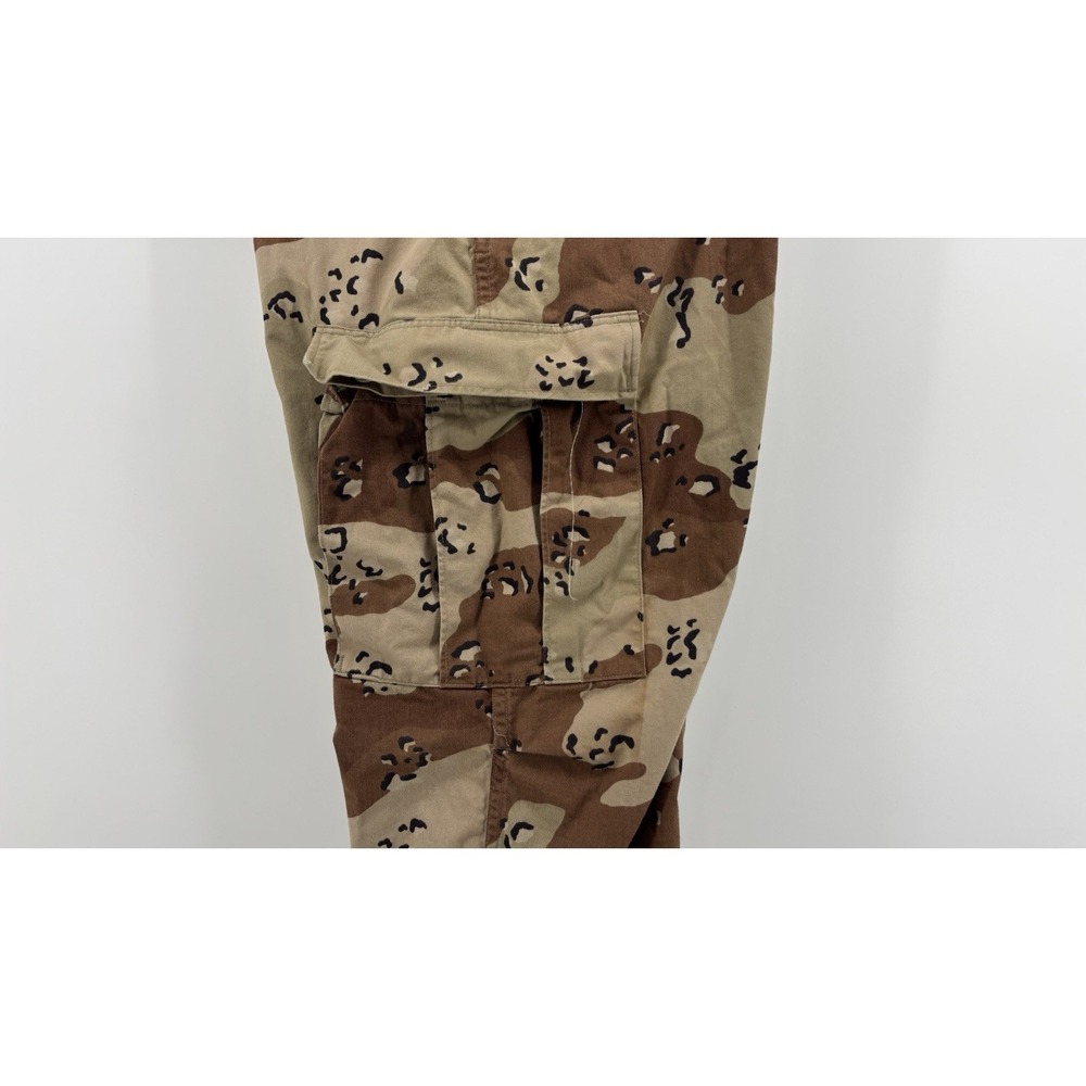 Vintage‎ US Army Chocolate Chip Desert Camo Combat Cargo Pants Medium Regular